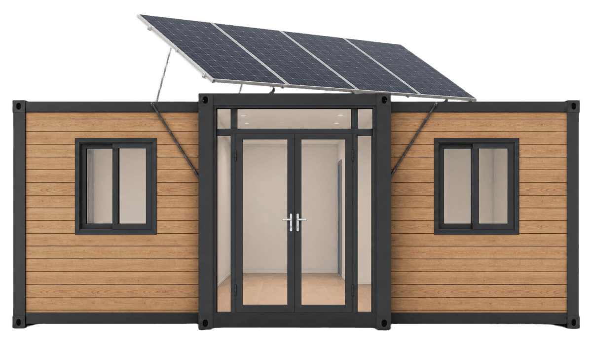 Modular house configuration preview