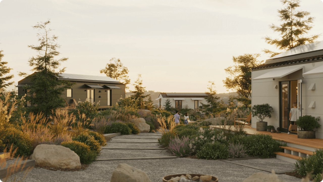 Container house project in Africa